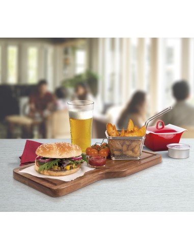 Ref: 7303 - Tabla De Acacia 40 X 20 Cm. 6un