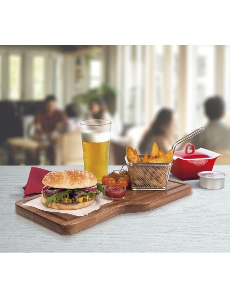 Ref: 7303 - Tabla De Acacia 40 X 20 Cm. 6un