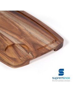 Ref: 7307 - Tabla Acacia 34X22 C/Aguj.7 Cm 6un 2