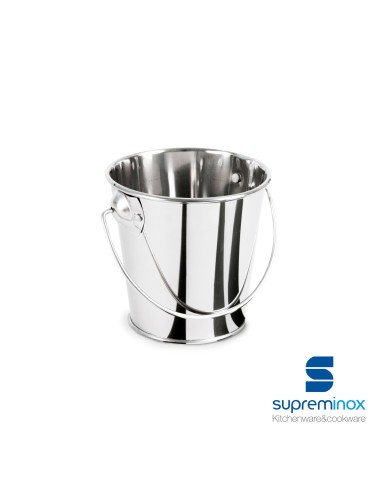 mini tin serving bucket