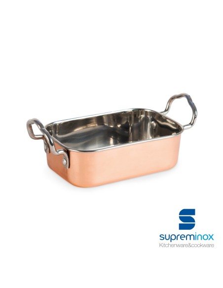 mini roasting dish metal