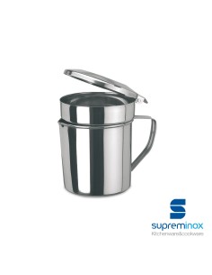 bricco per grasso inox carne