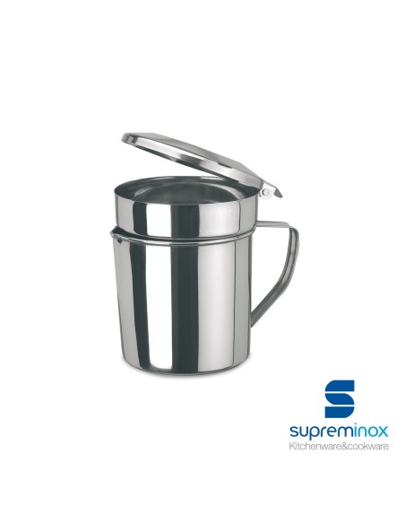 bricco per grasso inox carne