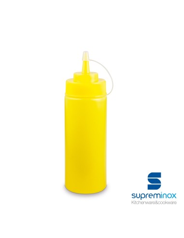 squeezy sauce bottle yellow