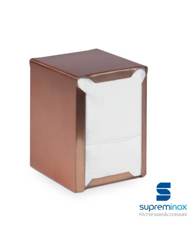 napkin holder copper