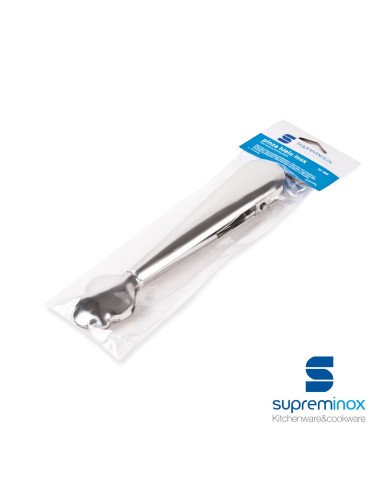 Pinza Hielo Inox con Muelle Extralargo