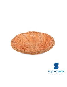 Ref: 9061 - Cesta poly-rattan luxe. 26 X 7 Cm.  12un