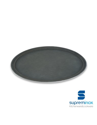 oval non-slip tray