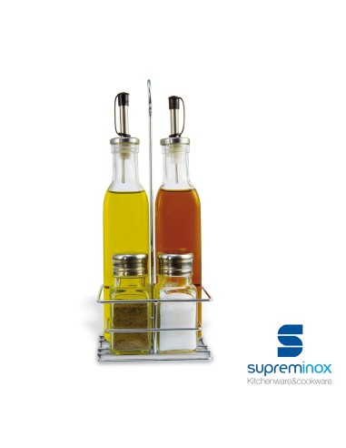 non-drip oil & vinegar set 4 pieces