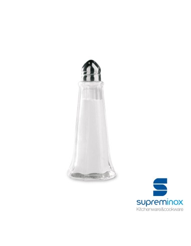 pyramidal glass salt shaker 