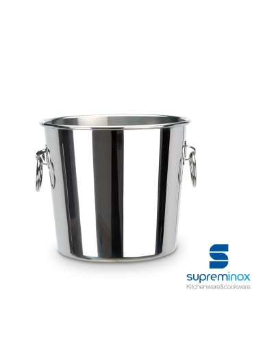 wine bottle cooler bucket 18/10 luxe