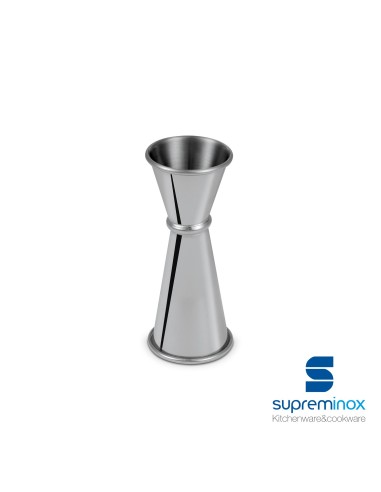 verre mesureur professionnel luxe 25/50 ml.