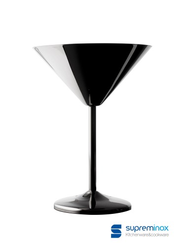 copa martini negro brillo 250ml