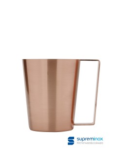matte copper mug