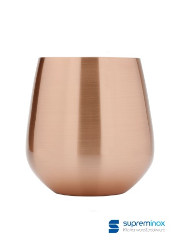 matte copper tumbler