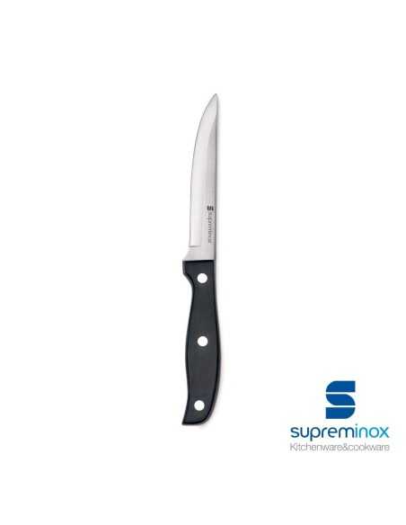 Ref: 0694 - Cuchillo chuletero ternasco black liso pack 24 u/.