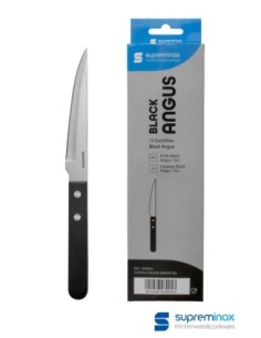 Ref: 1050e12 - Cuchillo Black Angus Pack 12 Unidades