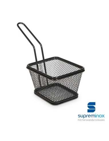 chip basket cuadrad.10x9 negro