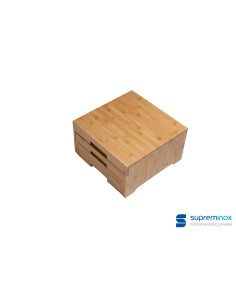 Ref: 9301 - Stand Nido Bambú 32*26.5*7.8 1un