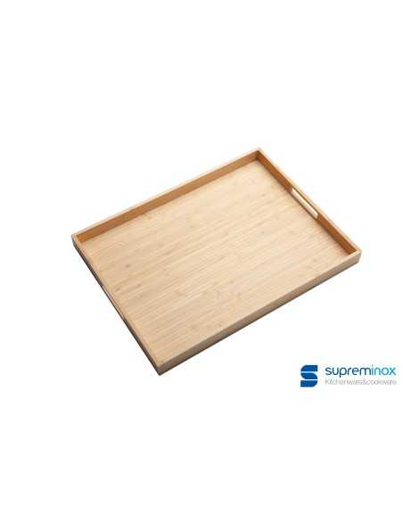 Ref: 9311 - Bandeja Bambú Oil 30*20*3 12un