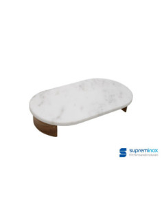 Tabla Stand Rec.De Marmol Blanco 30X16'5X5Cm 8un