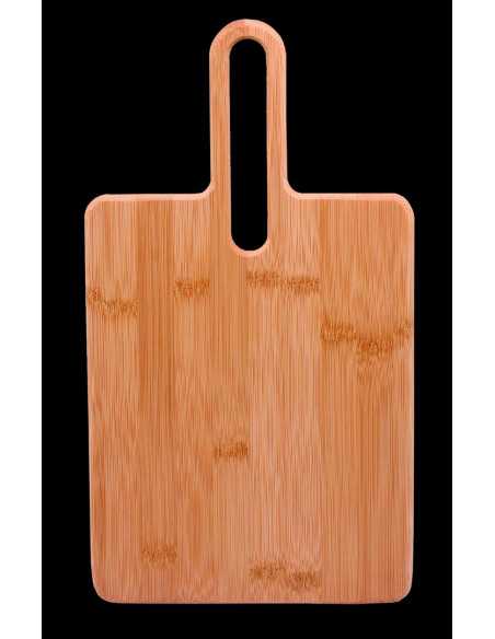 Tabla De Corte Bambu Con Asa 36X20X1,5 Cm 12un