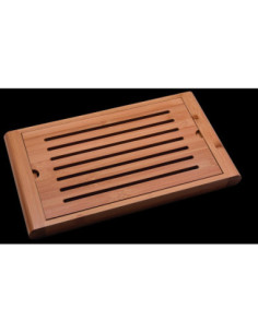 Tabla De Bambu Para Cortar Pan 2 Piezas 36X20,5X3,2 Cm 12un