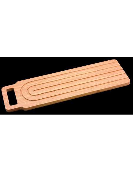 Tabla De Bambu Para Cortar Pan 50X15X1,5 Cm 12un