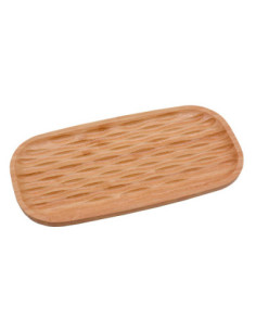 Ref: 9320 - Bandeja Rustica Bambu 24X12X1,6 Cm 24un
