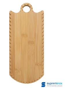 Tabla De Bambu Para Cortar Queso 28X12X1,2 Cm 12un