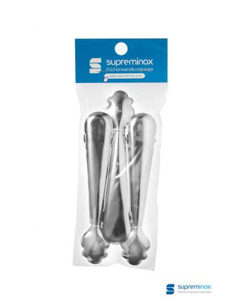 Ref: 2020B03 - Pinza De Hielo Extra En Bolsas De 3 Uni 40un