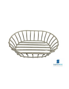 Ref: 9412 Paneras inox. 20x14.6x6 cm.12 un