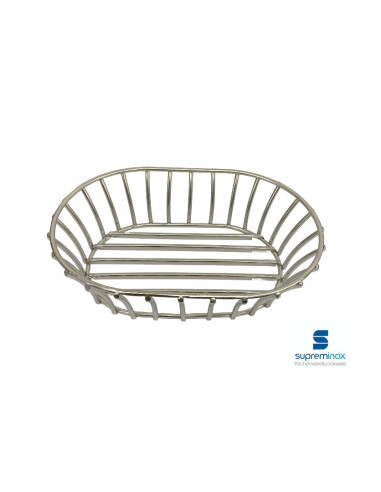 Ref: 9412 Paneras inox. 20x14.6x6 cm.12 un