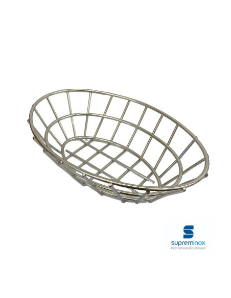 Ref:9413 Paneras inox.20x14x5.5 cm. 12 un