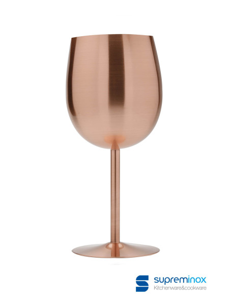 Ref: 8195G - Copa Vino Gris Mate 330 Ml 1un