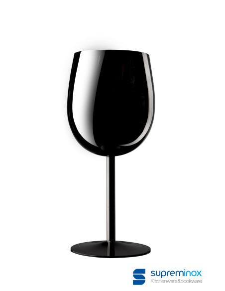 Ref: 8195G - Copa Vino Gris Mate 330 Ml 1un