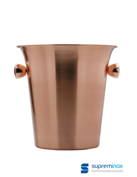 glossy black wine cooler