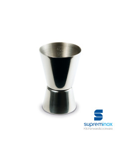 Ref: 1027 - Vaso Medidor Oro Luxe 40&20 Ml 1un 2