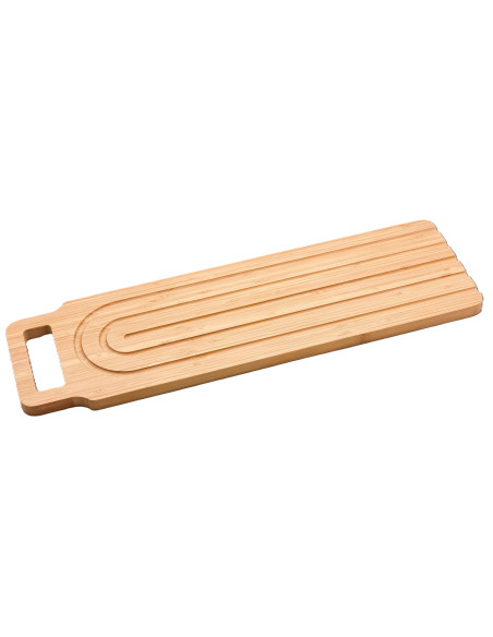 Tabla De Bambu Para Cortar Pan 50X15X1,5 Cm 12un